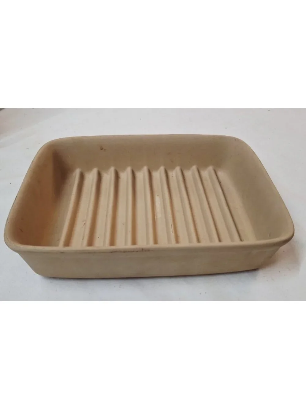 The Pampered Chef Stoneware Rectangle Baking Dish 9